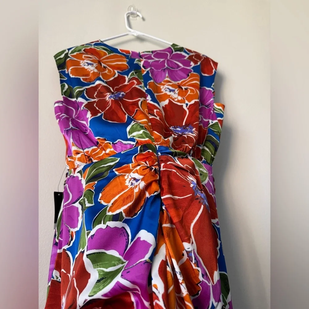 MaggyLondon dress multi-color new with tag, Size 10, NWT - Picture 8 of 12